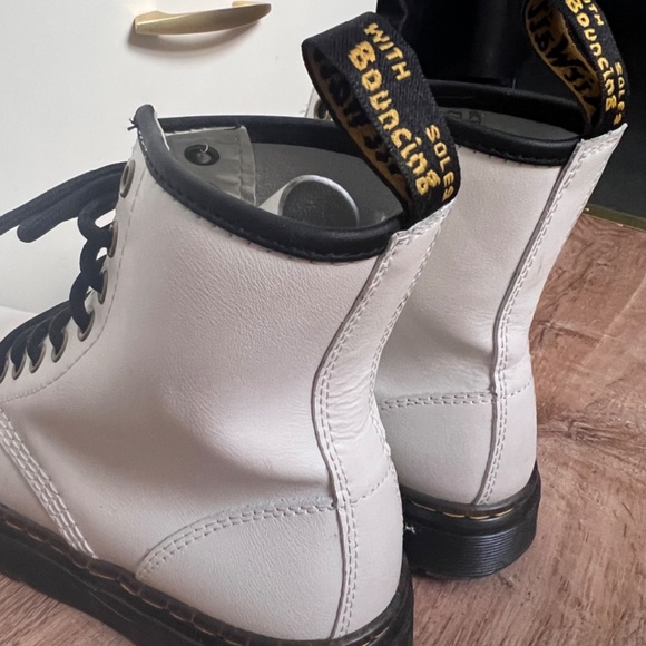 White Dr Martens Boots - Picture 3 of 6